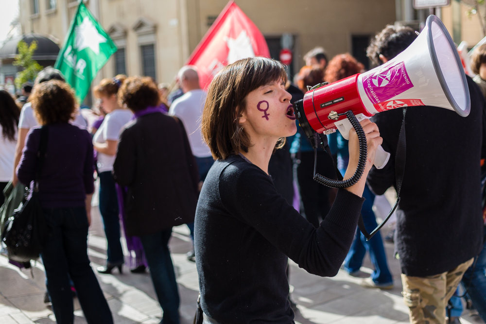 Spanish Women On The March