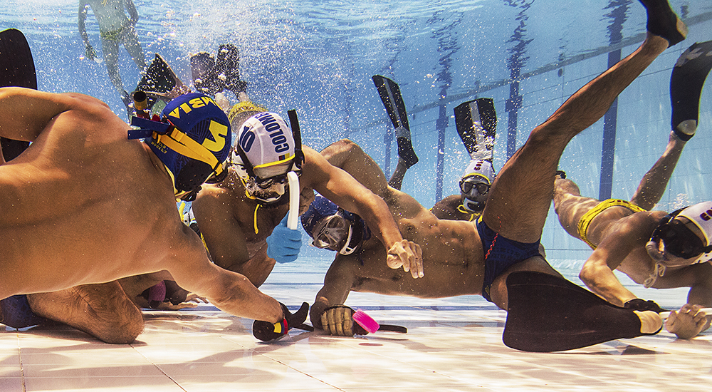 Flooded Arena - Underwater Hockey