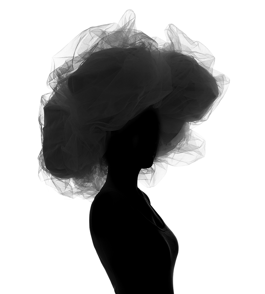 Large white hat