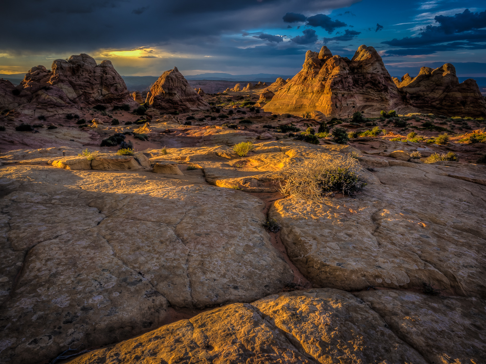 Sunset at South Coyote Buttes
