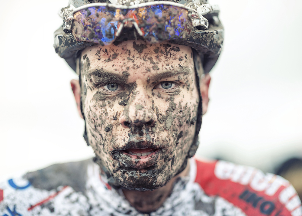 Post-race face