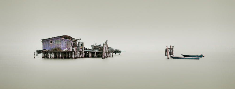 Fishing huts in Pellestrina 