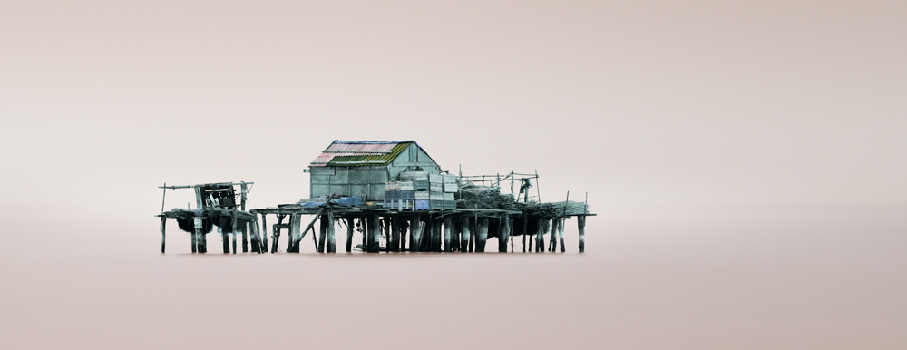 Fishing huts in Pellestrina 
