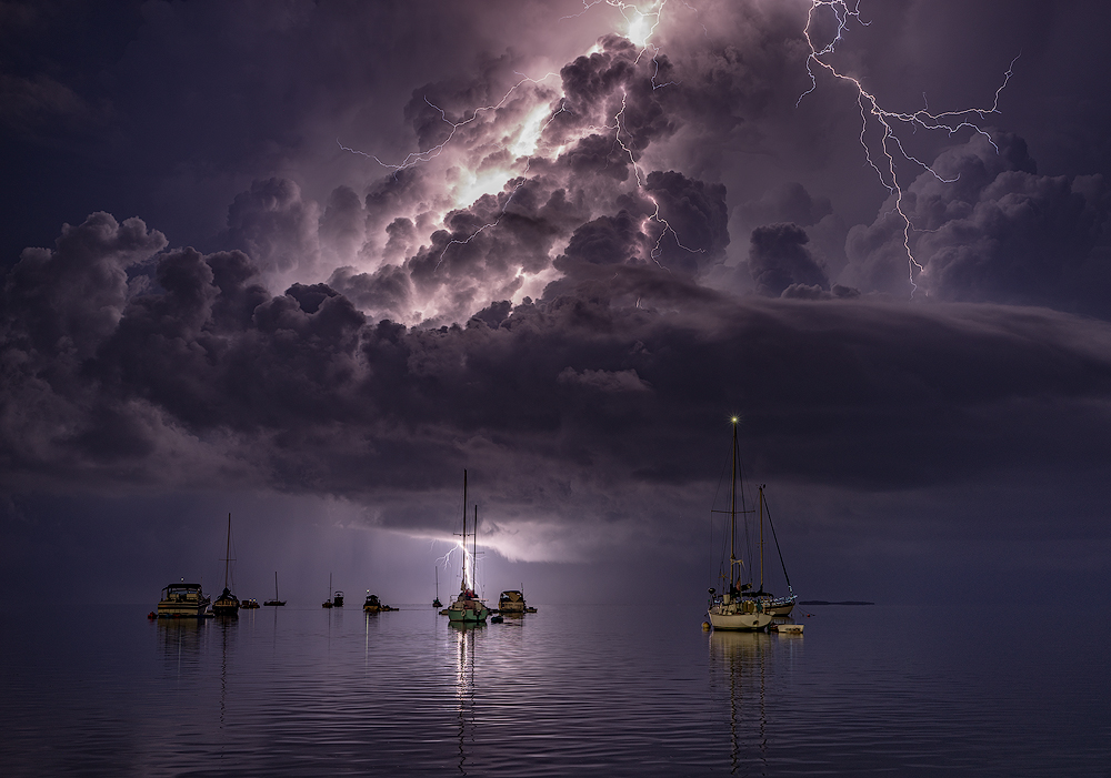 The lightning fall 