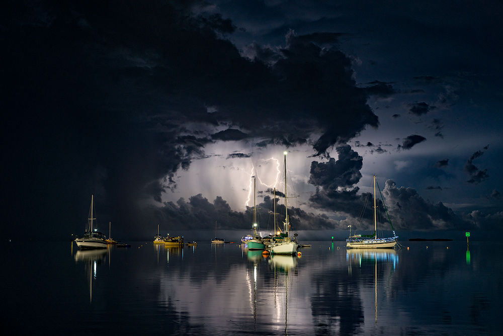 The lightning fall 