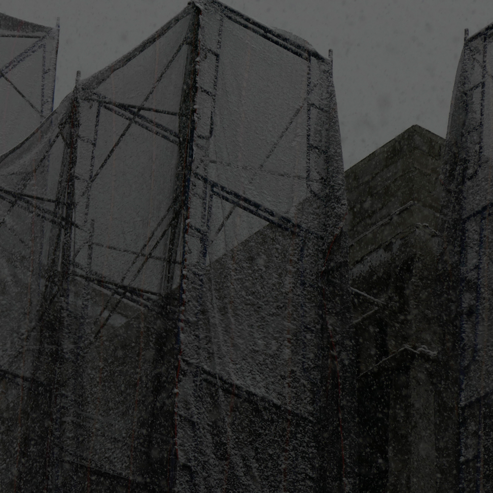Scaffolding in the Snow