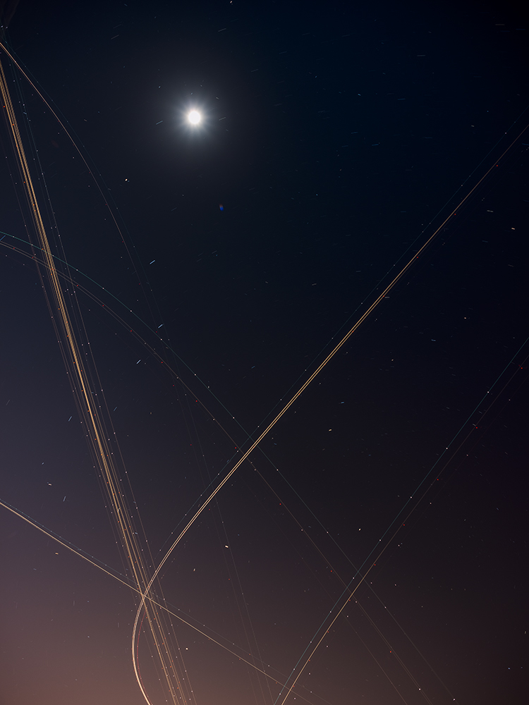 Night Sky Traffic 