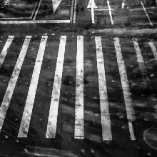 Walking in the city without soul