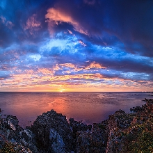 Fiery Sunrise