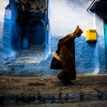 Walking in Chefchaouen