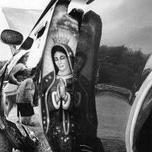The Virgin Mary Makes an Appearance at the Car Show, San Antonio, TX, 2012