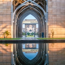 Reflecting at the Mosque