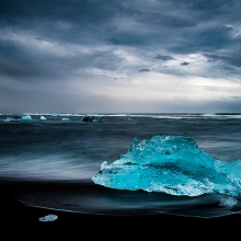 Blue ice