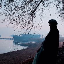 At the banks of the River Danube