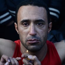 Stranded at the Greek Macedonian border