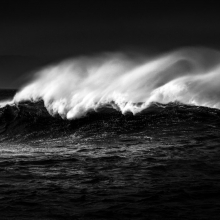 Winter seaside