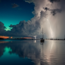 The tropical sky