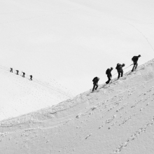 on the height