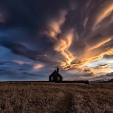 Storm over Budir 