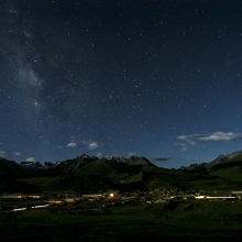 Silent starry night