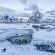 Cold beauty