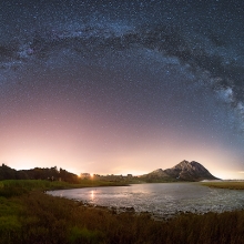 Glow lake