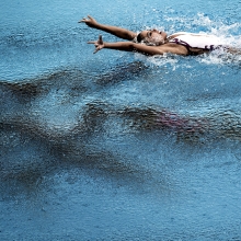 Underwater shadow 