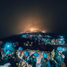 Pilgrimage to Mount Fuji.