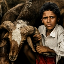 The little boy from Hampi.