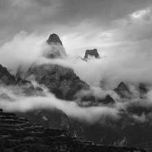 Clouds over the Mountain