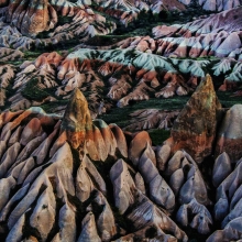 Fliying over Cappadocia