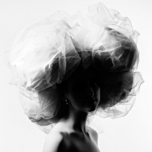 Large white hat