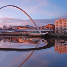 Millennium Bridge Evening