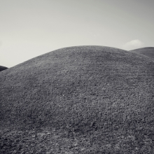 Scenery with ancient tombs