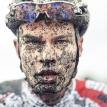 Post-race face