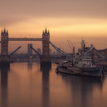 Tower Bridge open