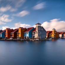 Colourful buildings