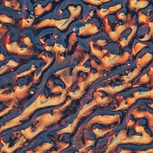 Sunset Ice